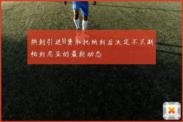 热刺引进M费和托纳利后决定不买断帕利尼亚的最新动态