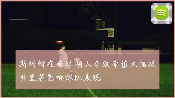 斯玛特在场时湖人净效率值大幅提升显著影响球队表现